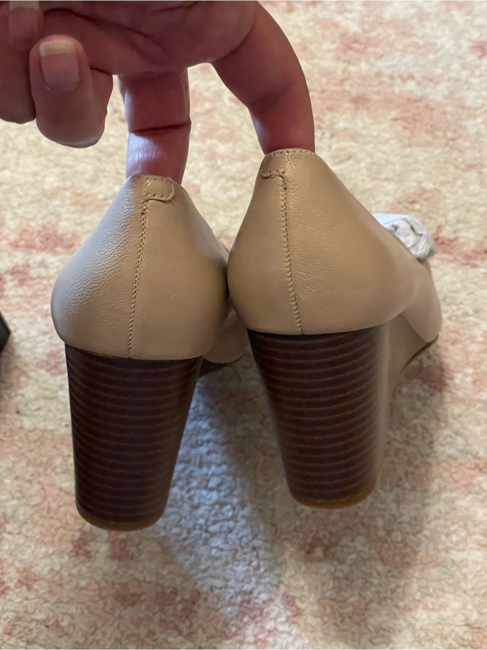 NIB Nine West 8.5 wedge heels - Picture 4 of 6